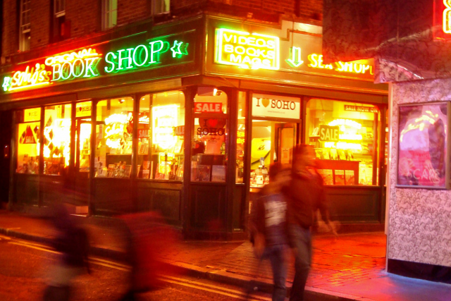 Image of Soho at night